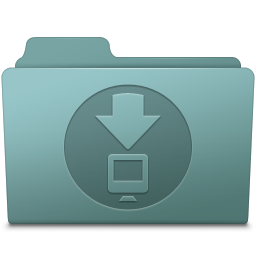 Downloads Folder Willow Icon 256x256 png